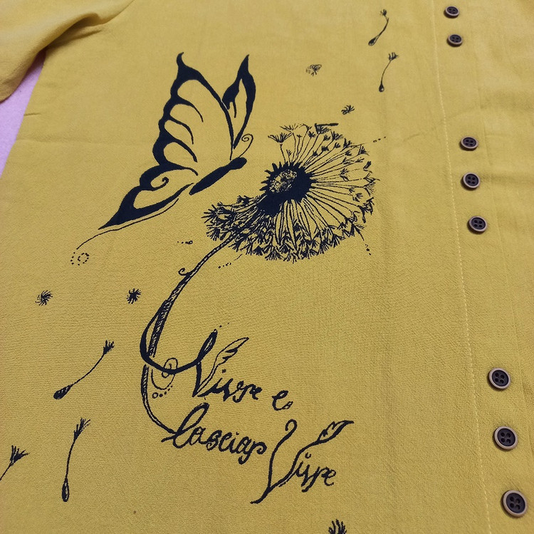 تیشرت کنفی خنک قواره دار