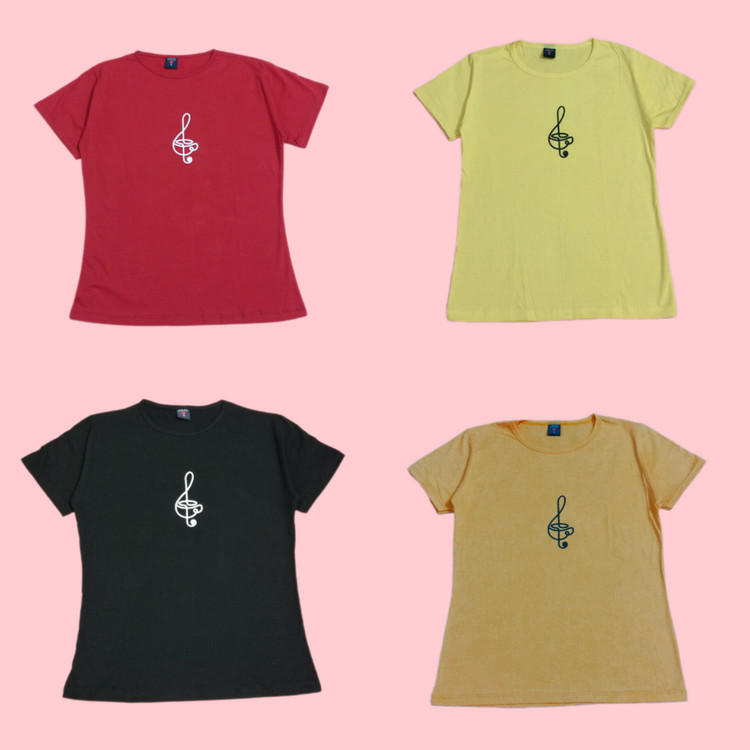 خرید تیشرت نخ پنبه زنانه