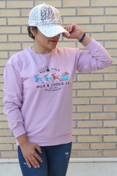 دورس نخ پنبه گلکسی (کش)زنانه دخترانه یاسی