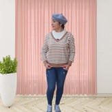 بلوز بافت راه راه زنانه