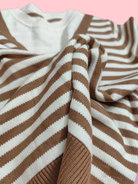 خرید بلوز بافتنی راه راه