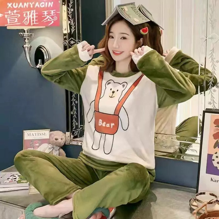 ست بلوز شلوار مخمل دخترانه