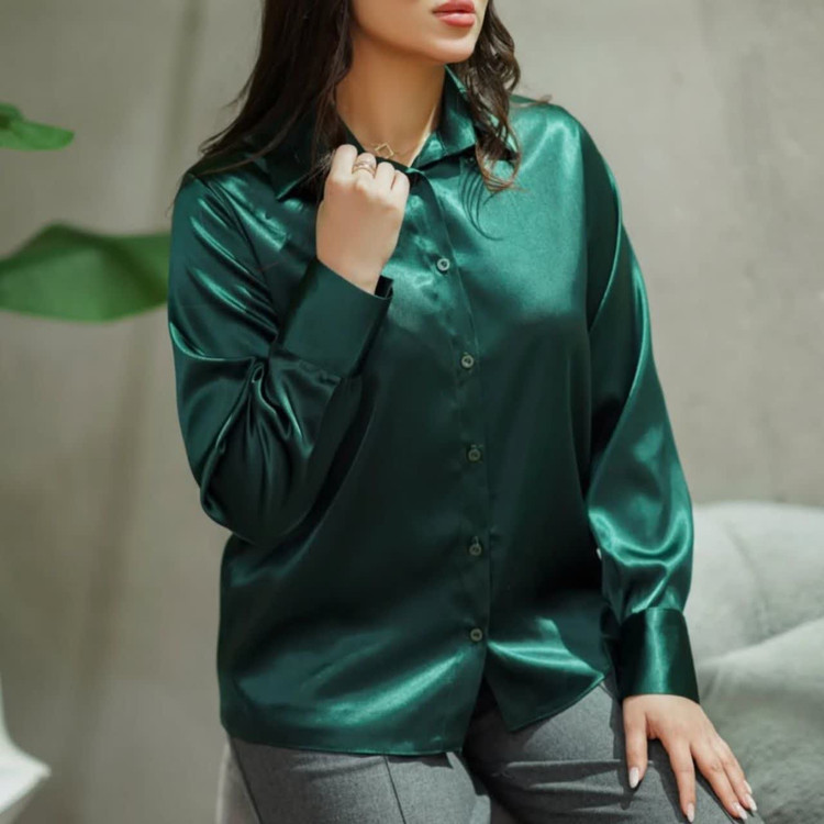 شومیز ساتن زنانه یلدایی