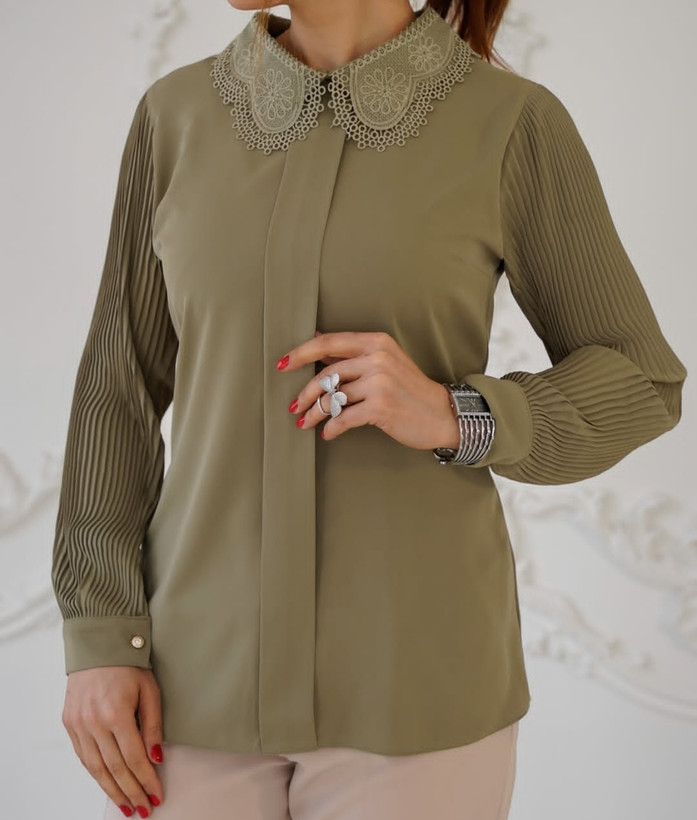 شومیز جلو بسته زنانه سدری