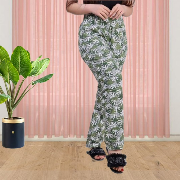 شلوار نخ پنبه زنانه