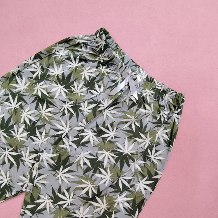 شلوار راحتی نخی دخترانه