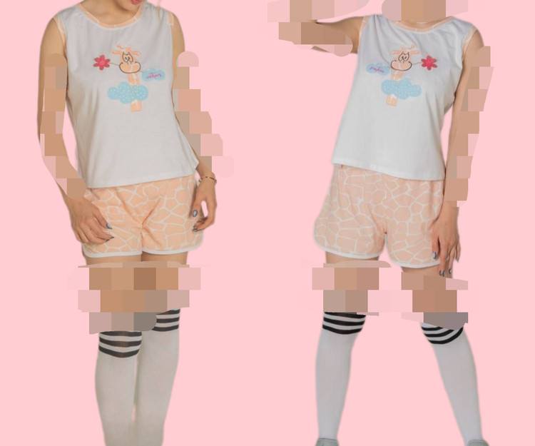 ست و تاپ و شورتک زنانه