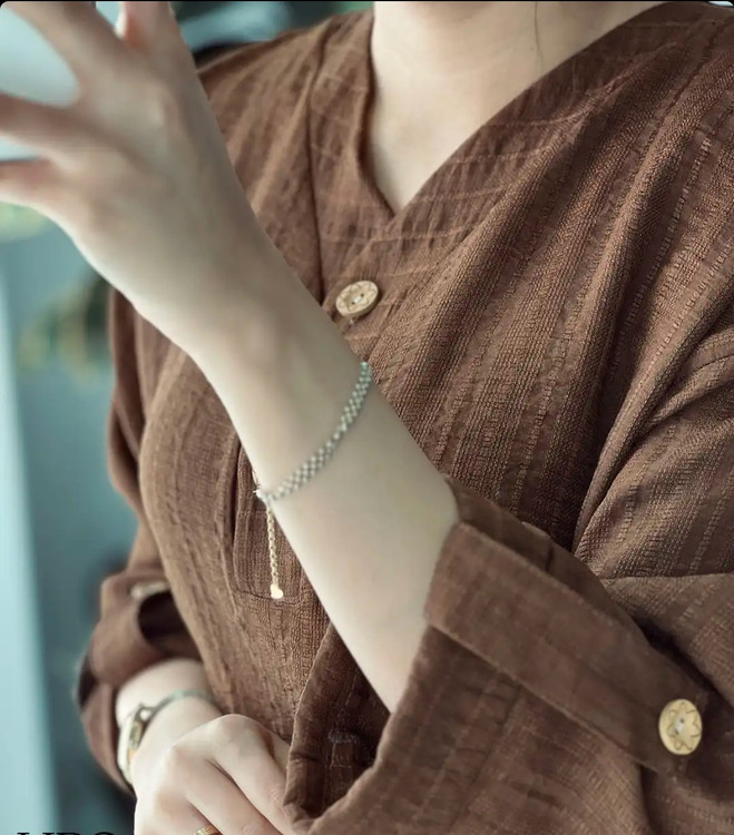 شومیز مانتویی لینن خنک