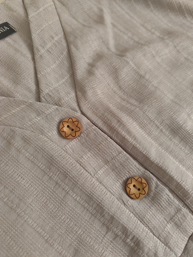 شومیز لینن ژاکارد