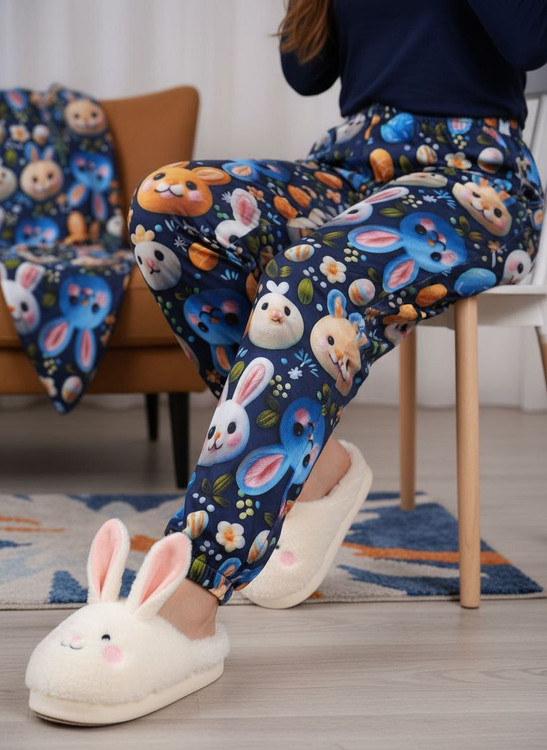 شلوار مخمل سه بعدی