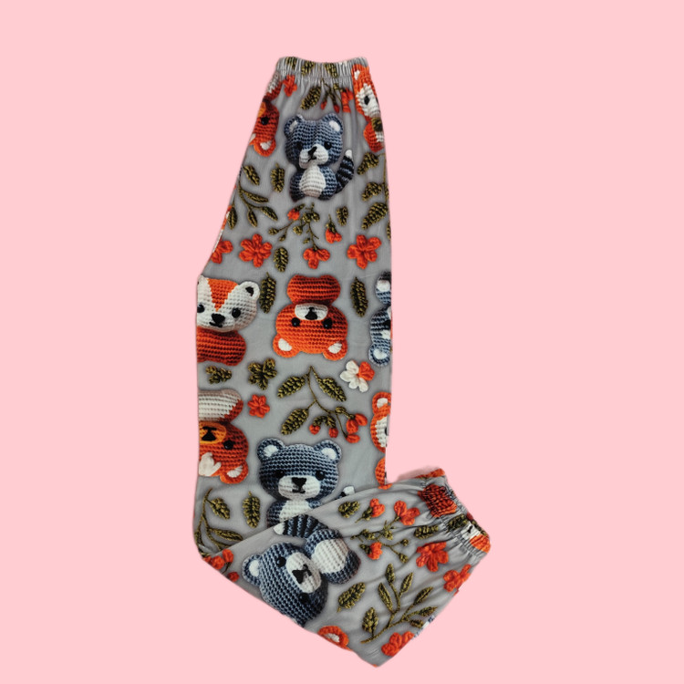 شلوار مخمل زنانه فری سایز