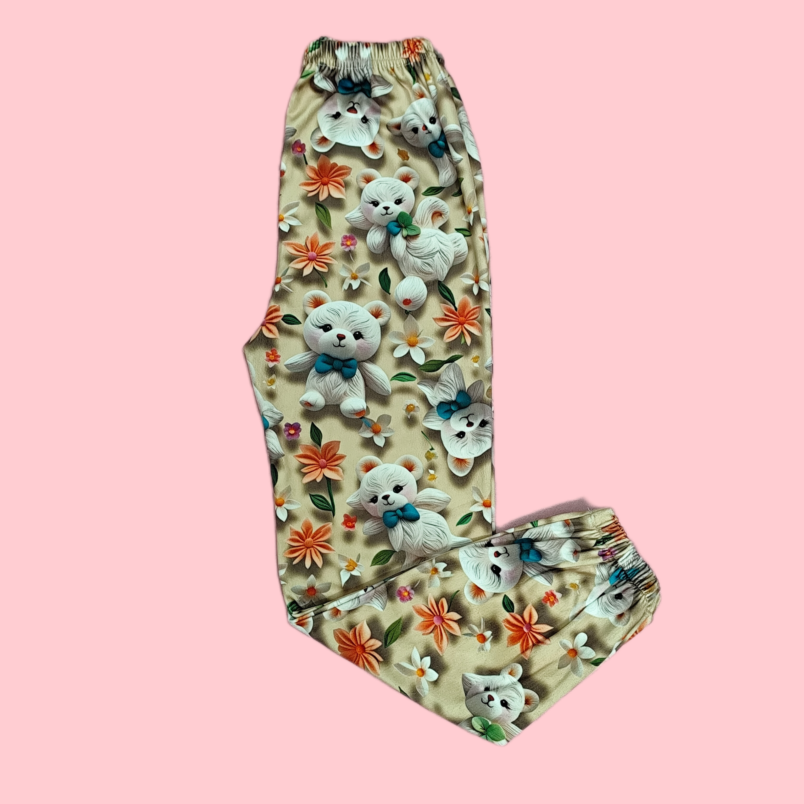 شلوار مخمل سه بعدی زنانه