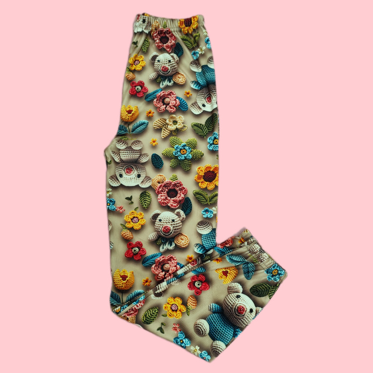 شلوار مخمل سه بعدی پاییزه