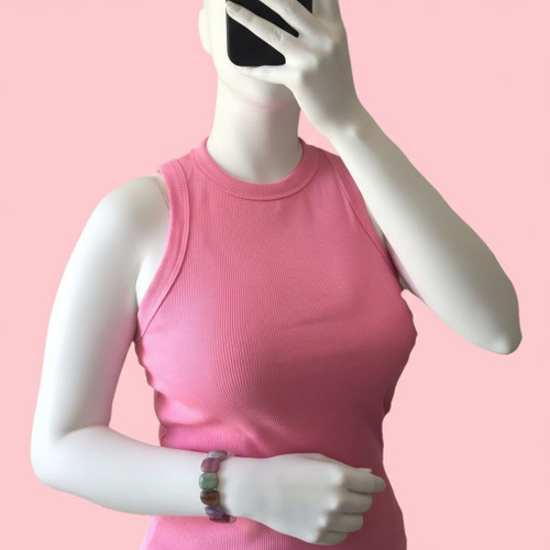 تاپ بیسیک کبریتی رنگ پاستیلی