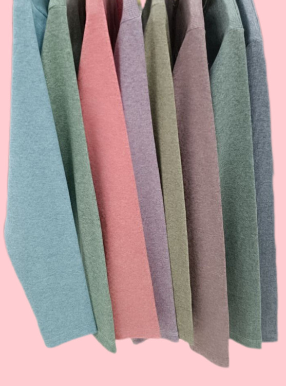 قیمت و خرید بلوز آستین بلند کبریتی رنگی