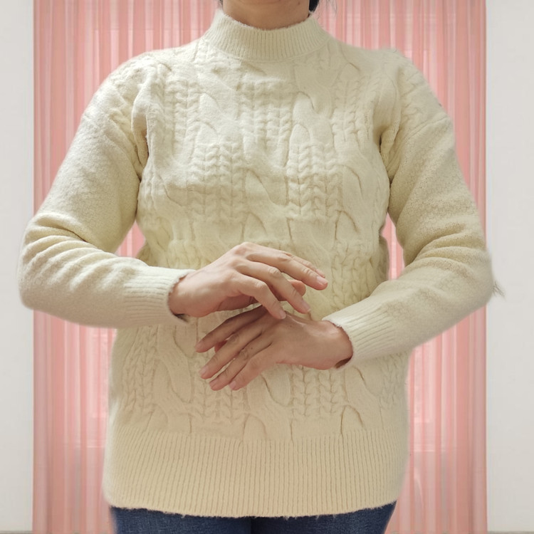 خرید و قیمت پلیور دخترانه سفید