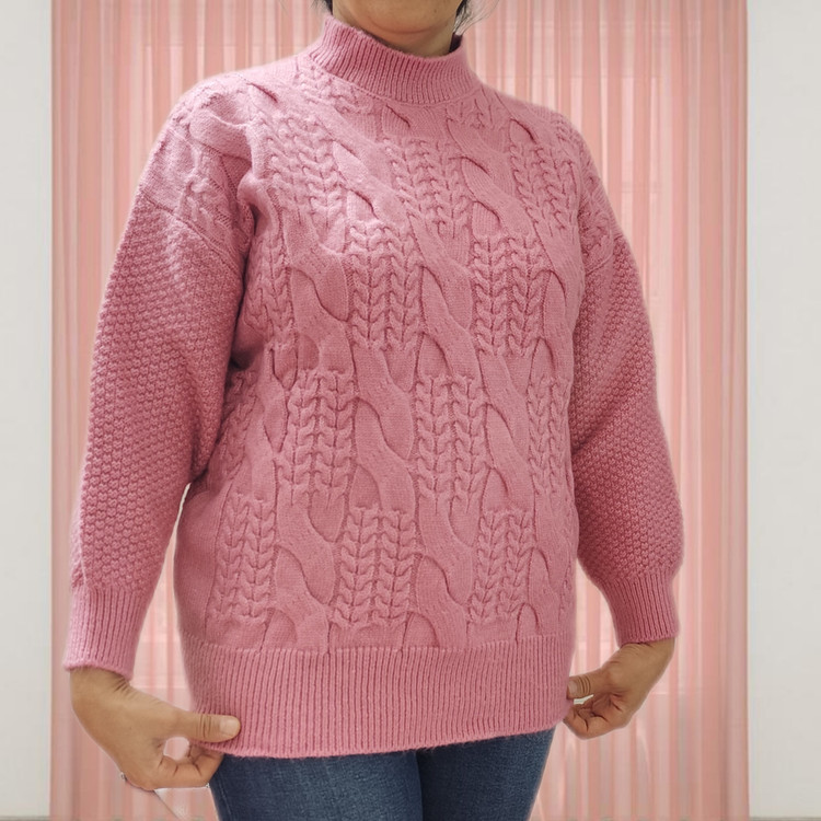 خرید و قیمت پلیور دخترانه صورتی