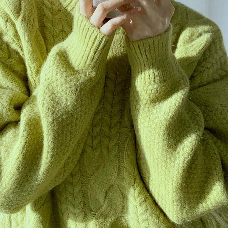 خرید و قیمت پلیور زنانه سبز