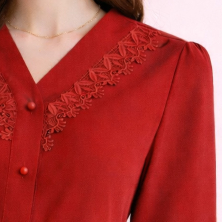 شومیز مجلسی الیزه گیپورزنانه