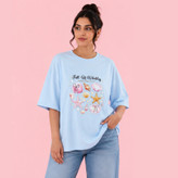تیشرت باکسی صدف